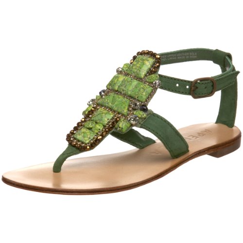 Apepazza Women's Panay Sandal,Verde Green,38 EU