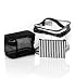 3 Piece Plain Stripe Design Cosmetic Bag Set