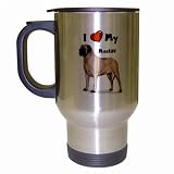 I Love My Mastiff Travel Mug