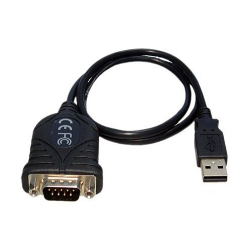 ABC Products USB to 9 Pin DB9 Serial RS-232 converter convertor Adapter Adaptor Cable RS232 Lead Converter Convertor for PDA SAT NAV etc PC and MAC Supports WIN 98SE, 2000, XP, Vista, MAC os V8.6~9.2 or Higher etc