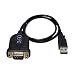ABC Products USB to 9 Pin DB9 Serial RS-232 converter convertor Adapter Adaptor Cable RS232 Lead Converter Convertor for PDA SAT NAV etc PC and MAC Supports WIN 98SE, 2000, XP, Vista, MAC os V8.6~9.2 or Higher etc