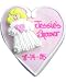 Beautiful Cookies Organic Party Favors-Bridal Shower Heart Organic Cookies Cookies, 10 Cookies