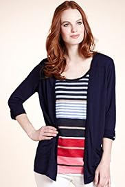 Varied Striped Mock Layer Top