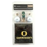 OREGON DUCKS GOLF TOWEL BALLS TEES GIFT SET