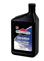 Briggs & Stratton 100030C SAE 5W-30 4-Cycle Snow Thrower Oil - 32 Oz.