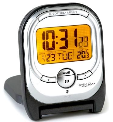 9 Cm Modern Digital Alarm Clock By Lc Design Picture
