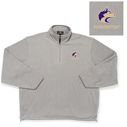 Washington Huskies NCAA "Glacier" Fleece Pullover Sweatshirt (Heather)