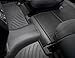 WeatherTech Custom Fit FloorLiners for Toyota Sequoia - 2nd Row (440934), Black