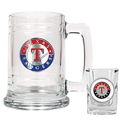 Texas Rangers MLB Boilermaker Set - Primary Logo by Great American Products