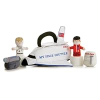 Aurora Plush Baby inches  My Space Shuttle Carrier with Sound