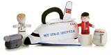 Aurora Plush Baby inches  My Space Shuttle Carrier with Sound