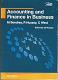 Accounting and finance in business