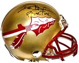 Deion Sanders Autographed Florida State Seminoles NCAA Mini Helmet