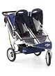 BOB Revolution 12" Aluminum Wheel Duallie Stroller in Navy