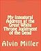 My Inaugural Address at the Great White Throne Judgment of the Dead