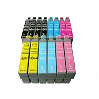 ND TM Brand Dinsink 14Pack US patent Campatible ink cartridge for Epson 98 99 Artisan 730 837 725 835 printers. The item with ND Logo!