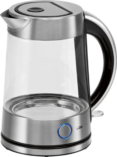 Clatronic WK 3398 G Glas-Wasserkocher / 1.7 Liter / glas-inox Clatronic WK 3398 G Glas-Wasserkocher / 1.7 Liter / glas-inox