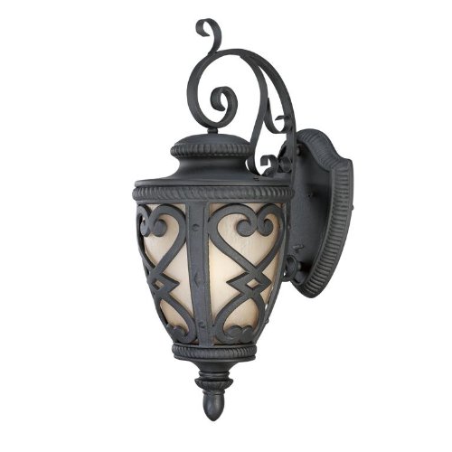 Click To Quoizel FQ8312MKFL01 French Quarter Light 28-Inch Outdoor Wall Lantern, Marcado Black Details... Quoizel FQ8312MKFL01 French Quarter Light 28-Inch Outdoor Wall Lantern, Marcado Black