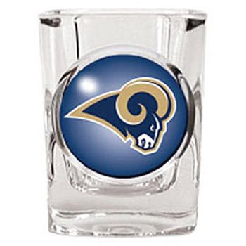 St. Louis Rams Square Shot Glass - 2 oz. (Quantity of 1)