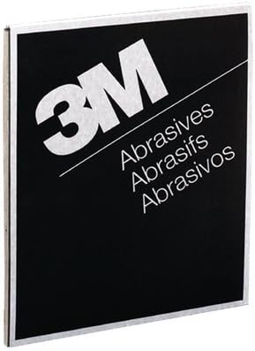 3M (02002) Abrasive Sheet 413Q, 02002, 9 in x 11 in, 400A, 50 sheets per box [You are purchasing the Min order quantity which is 50 Sheets]