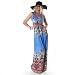 Sommerkleid & Tanzkleid elegant & extra lang Einheitsgröße (34-40), verschiedene Farben