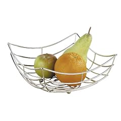 Wenko 2306100 K�chen- und Obstkorb Quadro - Chrom, 24 x 12 x 24 cm
