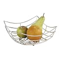 Wenko 2306100 K�chen- und Obstkorb Quadro - Chrom, 24 x 12 x 24 cm