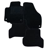 Produkt-Bild: RAU Aktiv schwarz Pa&szlig;form Fussmatten f&uuml;r Peugeot 508 Limousine und Kombi ab Baujahr Februar 2011 mit Mattenhalter (Druckknopf) auf Fahrermatte
