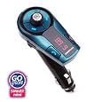 GOgroove SMARTmini BT ADVANCED Wireless In-Car Bluetooth FM Transmitter with Charging, Music Control and Hands-Free Calling for ANDROID, iPhone, Blackberry and Windows Smartphones
