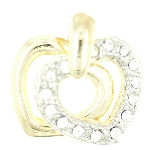 Rhinestone Hearts Pendant Mother's Day Fashion Jewelry Necklaces