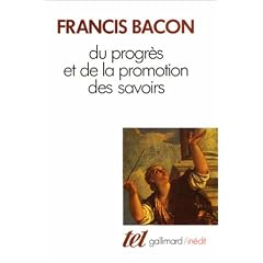 Du progr�s et de la promotion des savoirs, 1605