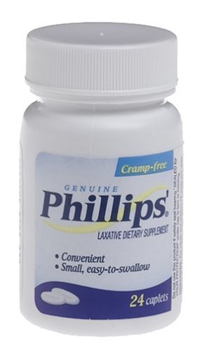 Childrens Toyshop  Health & Personal Care : Phillips' Laxative Dietary Supplement, 24 Caplets (Pack of 4)