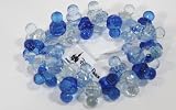 Disney Mickey Ears Blue & Clear Beaded Bracelet - Disney Parks Exclusive& Limited Availability