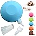 1 X New Silicone Macaron Cake Decomax Decorating Pen +3 Nozzles Set Kit Baking Tool