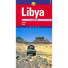 Libya Road & Travel Map by Cartographia (World Travel Maps)