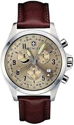 Wenger&reg; Men's 72750 TerraGraph Dual Time Power Reserve Alarm Swiss Watch