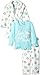 Bunz Kidz Girls' to the Moon and Back Robe and 2pc Pajama Set