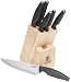 Sabatier ChefStar 7-Piece High Carbon Stainless-Steel Knife Set with Block