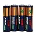 VIM AA LR6 1.5V Alkaline Batteries (4 Pack)