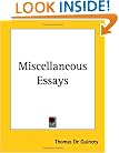 Miscellaneous Essays