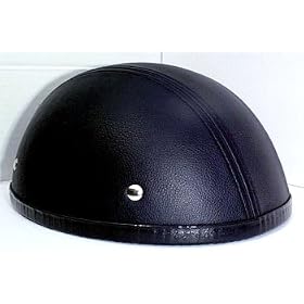 Classic Leather novelty Motorcycle Helmet