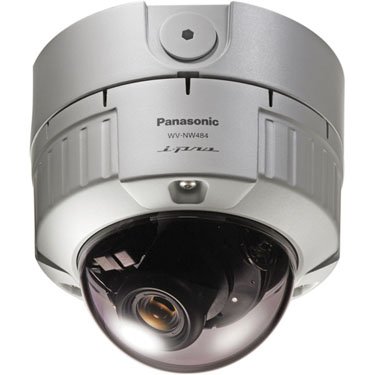 Panasonic i-Pro WV-NW484S - Network camera - dome - vandal-proof - color ( DayNight ) - 1/3 - optical zoom: 3 x - vari-focal - 10/100 - SD