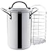 Farberware Classic 3-1/4-Quart Tall Asparagus Steamer with Lid