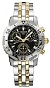 Tissot Men's T-Sport PRS200 Two-Tone Stainless Steel Black Dial Watch #T17.2.486.55