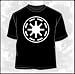 Search : Star Wars: Republic Symbol Black T-Shirt