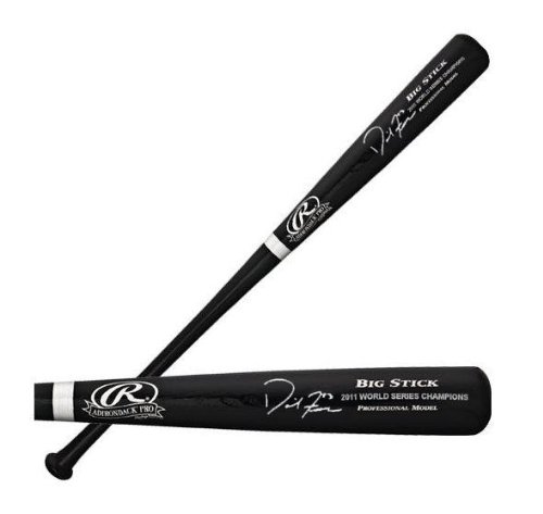 Signed David Freese Bat w/ 2011 World Series Champions Engraved - MLB Holo - Autographed MLB Bats