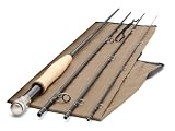 Wild Water Fly Fishing Tech2 Series, 6 Weight 9 Foot 4 Piece Fishing Rod