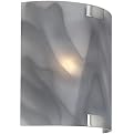 Nimbus-Clouded Glass Wall Sconce - Gray