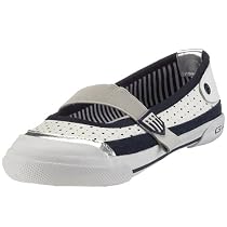 GANT Lola Leathe 46.40054B501, Damen Ballerinas, weiss, (White/Silver B501)