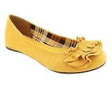 PLEATED BALLERINA FLAT